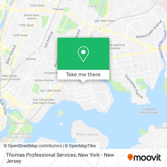 Mapa de Thomas Professional Services