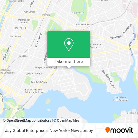 Jay Global Enterprises map