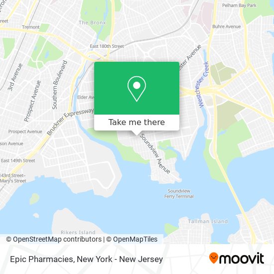 Epic Pharmacies map