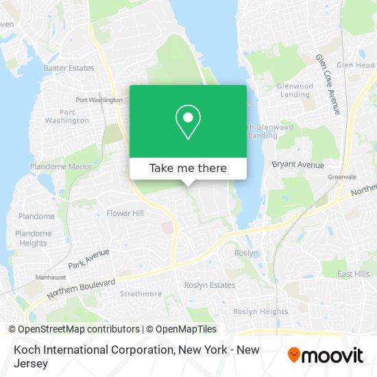 Mapa de Koch International Corporation