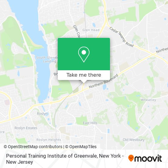 Mapa de Personal Training Institute of Greenvale