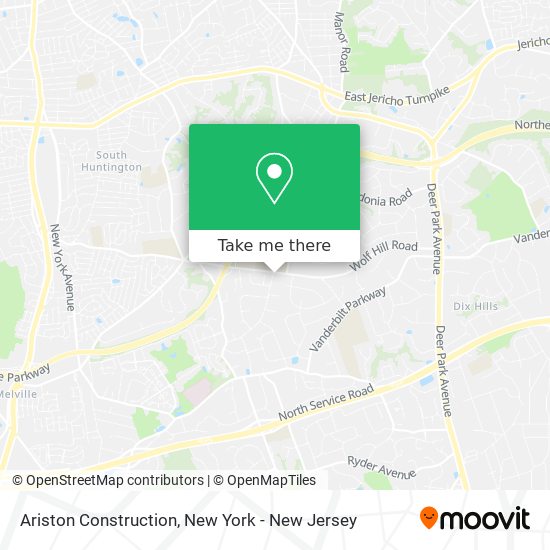 Ariston Construction map