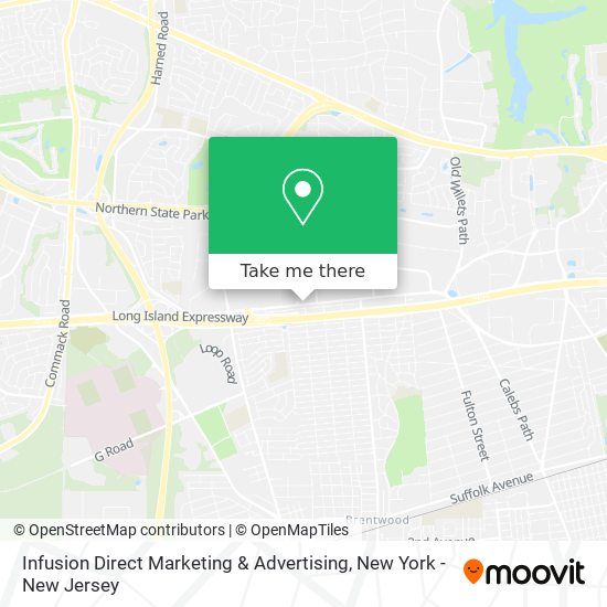 Infusion Direct Marketing & Advertising map