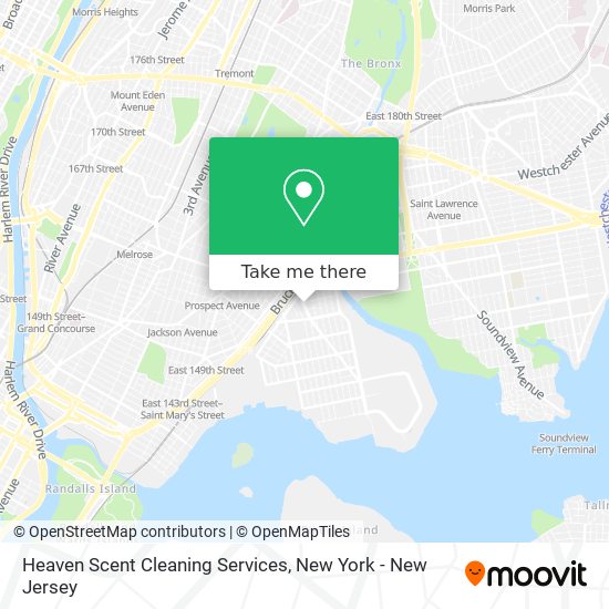 Mapa de Heaven Scent Cleaning Services