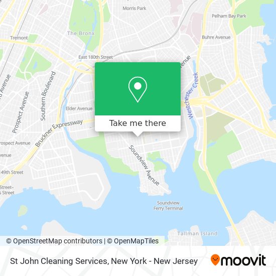 St John Cleaning Services map