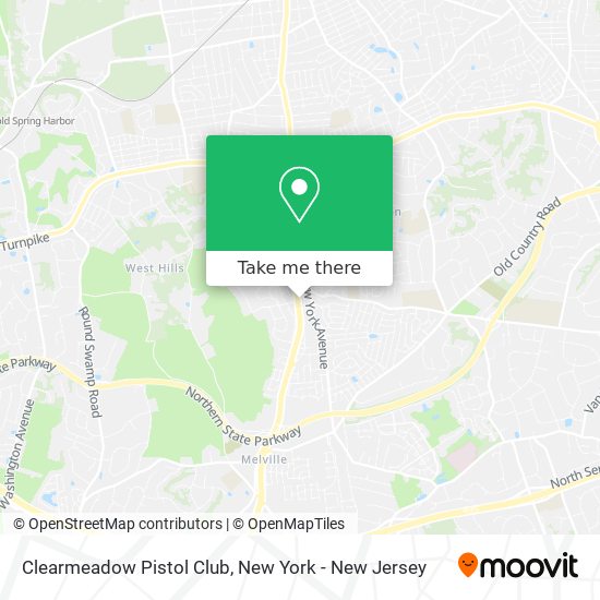 Clearmeadow Pistol Club map