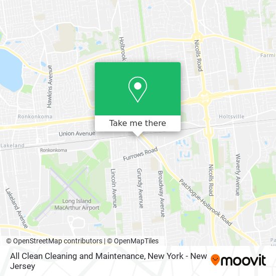 All Clean Cleaning and Maintenance map