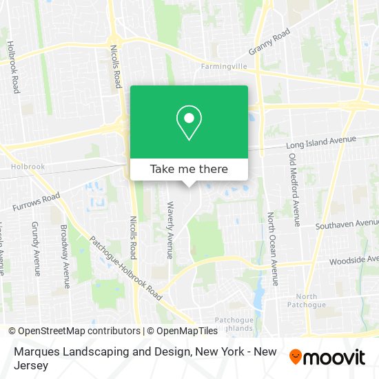 Marques Landscaping and Design map