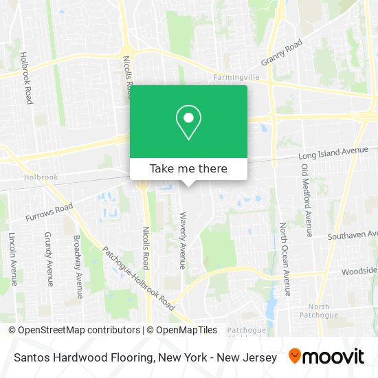 Santos Hardwood Flooring map