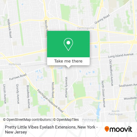 Pretty Little Vibes Eyelash Extensions map