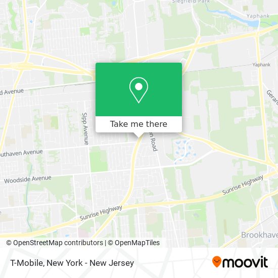 T-Mobile map