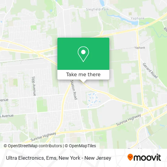 Ultra Electronics, Ems map