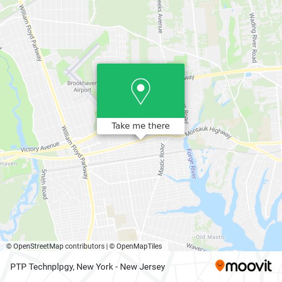 Mapa de PTP Technplpgy