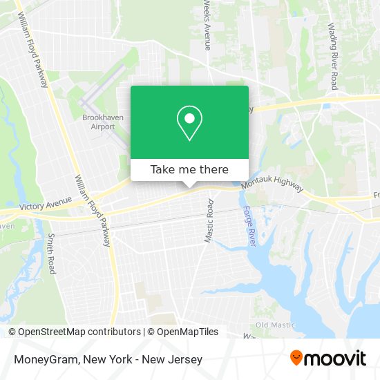 MoneyGram map