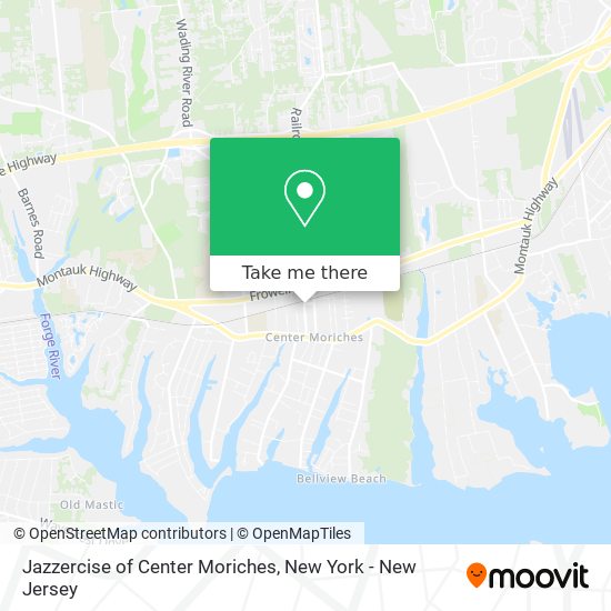 Mapa de Jazzercise of Center Moriches