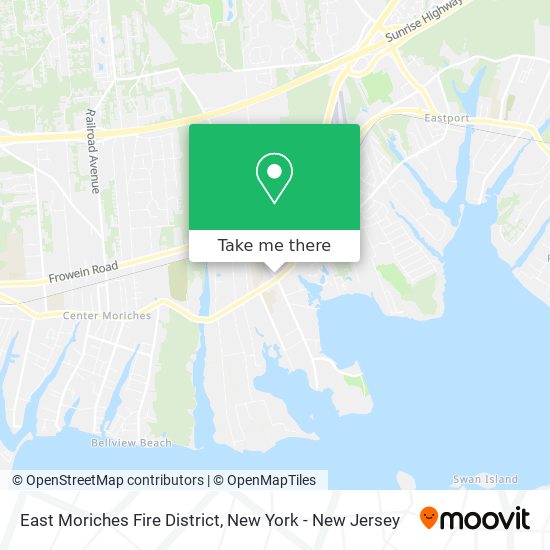 East Moriches Fire District map