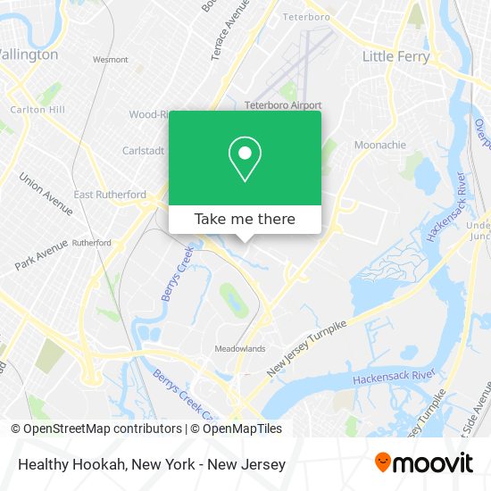 Healthy Hookah map