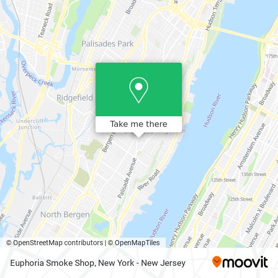 Euphoria Smoke Shop map