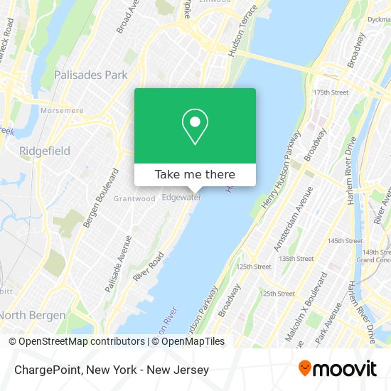 ChargePoint map