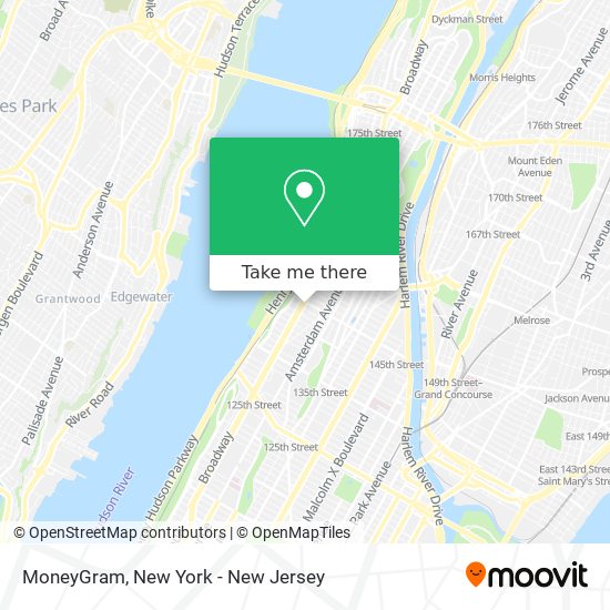 MoneyGram map