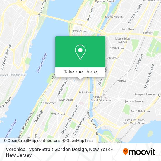 Veronica Tyson-Strait Garden Design map