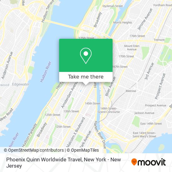 Phoenix Quinn Worldwide Travel map