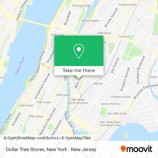 Dollar Tree Stores map