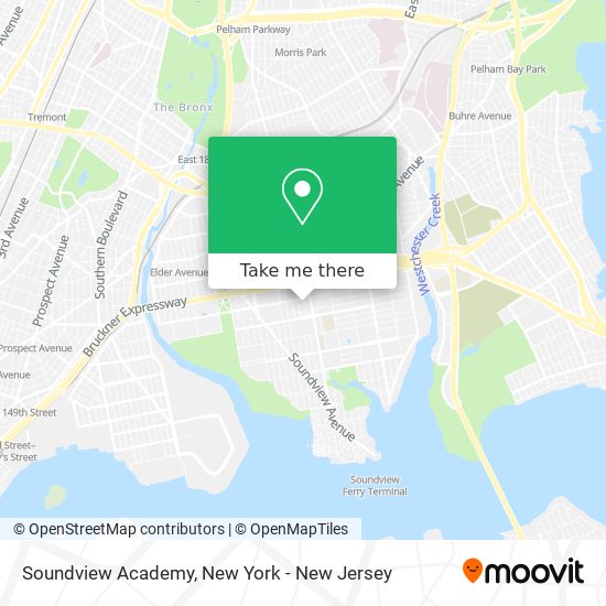 Soundview Academy map