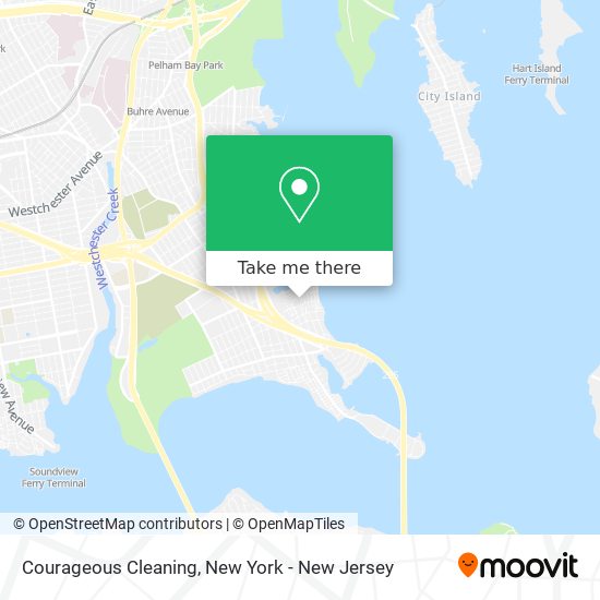Courageous Cleaning map