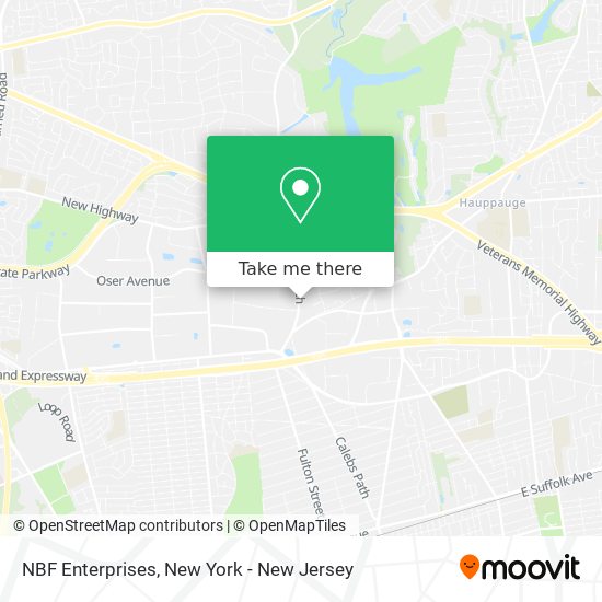 NBF Enterprises map