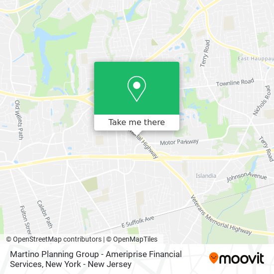 Martino Planning Group - Ameriprise Financial Services map