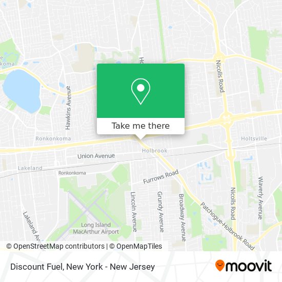 Discount Fuel map