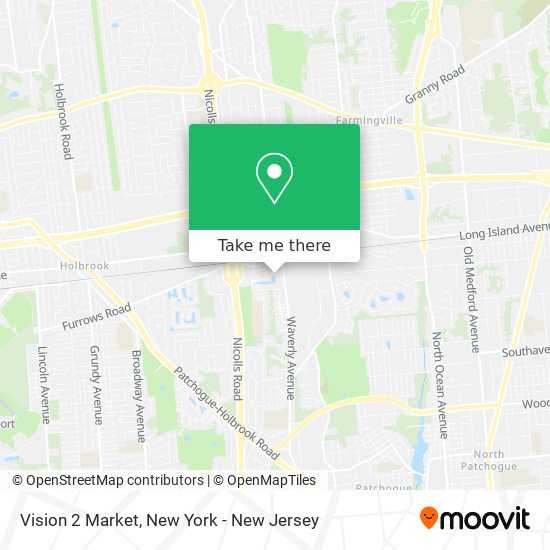 Mapa de Vision 2 Market