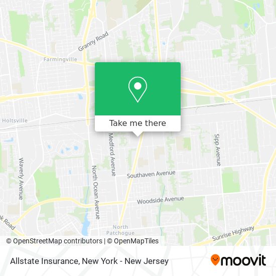 Allstate Insurance map