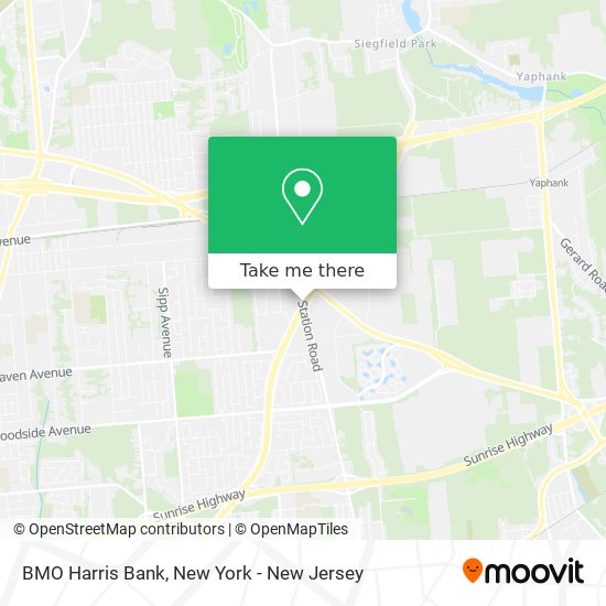 Mapa de BMO Harris Bank