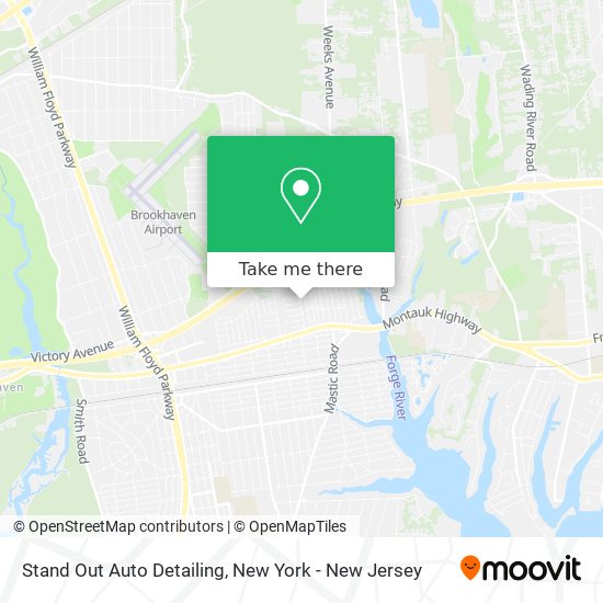 Stand Out Auto Detailing map