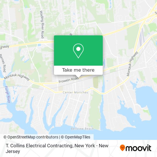 Mapa de T. Collins Electrical Contracting