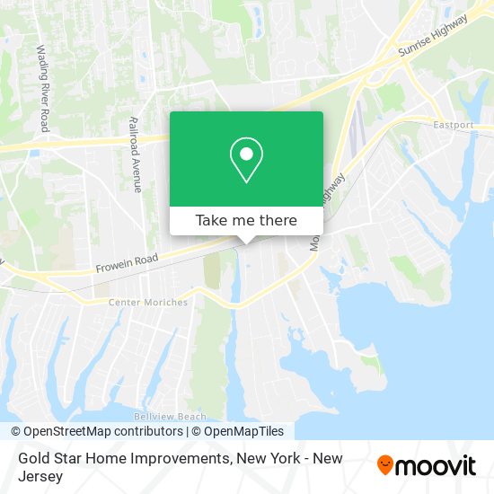 Mapa de Gold Star Home Improvements