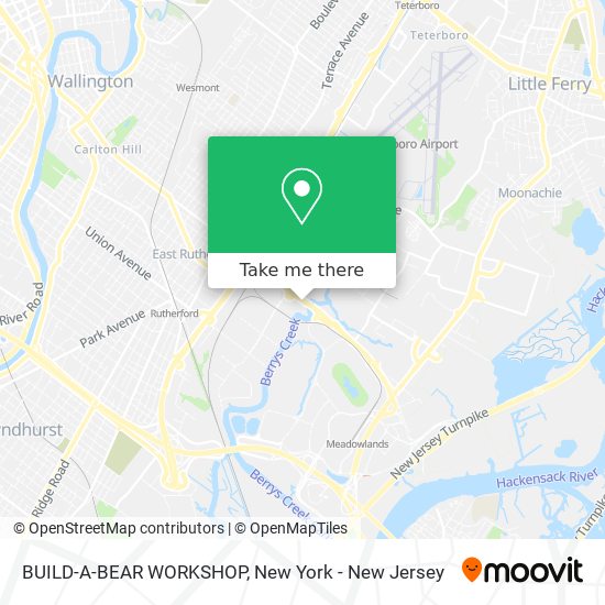 BUILD-A-BEAR WORKSHOP map