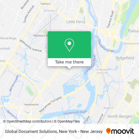 Global Document Solutions map