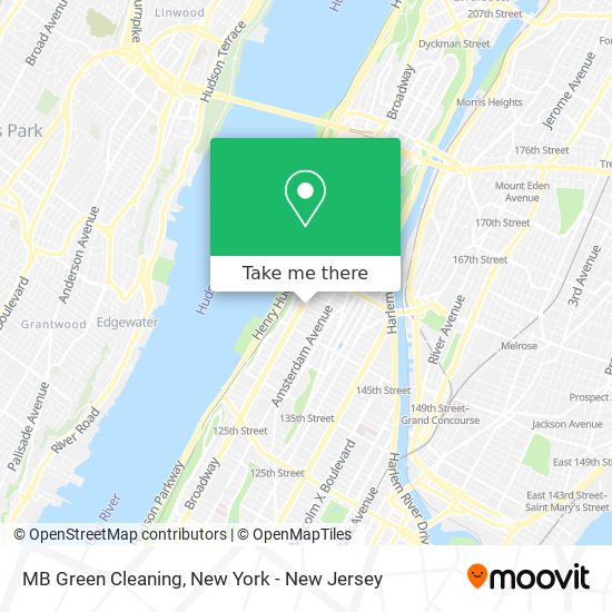 MB Green Cleaning map