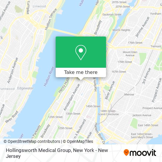 Hollingsworth Medical Group map