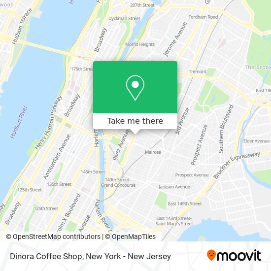 Dinora Coffee Shop map