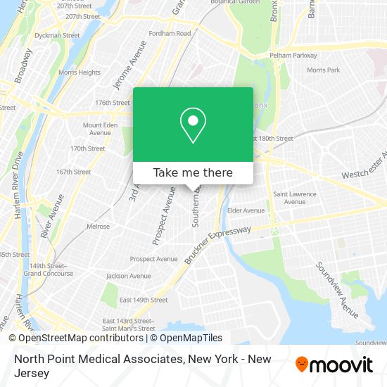 Mapa de North Point Medical Associates