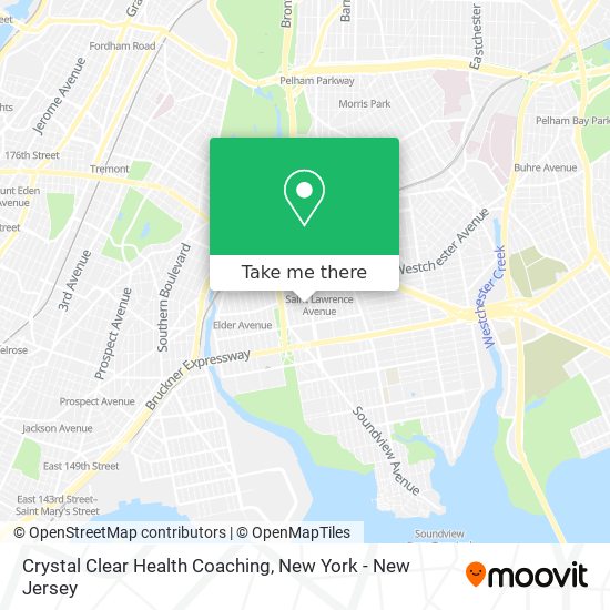 Mapa de Crystal Clear Health Coaching