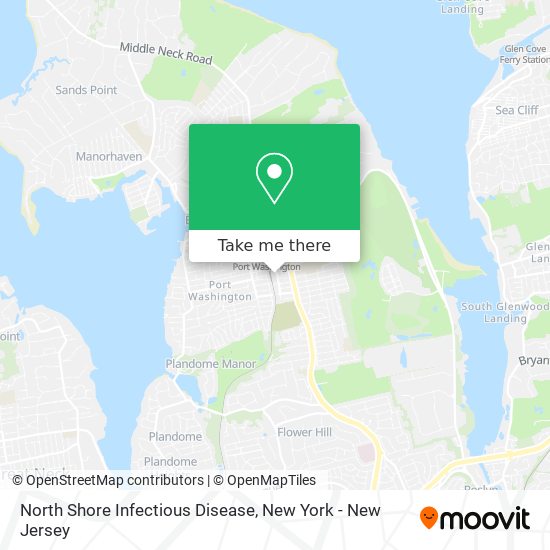 North Shore Infectious Disease map