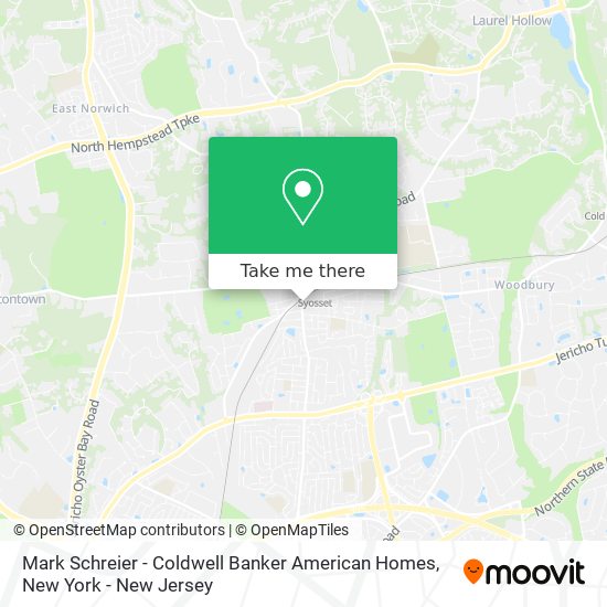 Mark Schreier - Coldwell Banker American Homes map