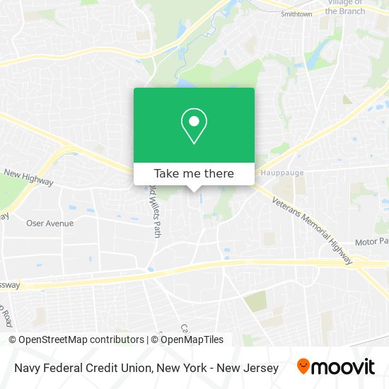 Navy Federal Credit Union map