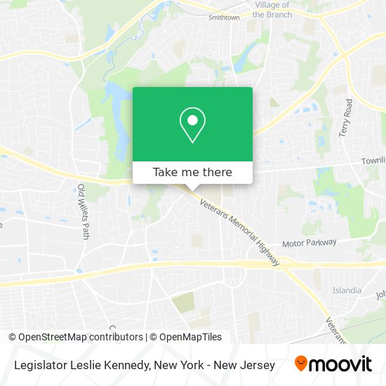 Mapa de Legislator Leslie Kennedy