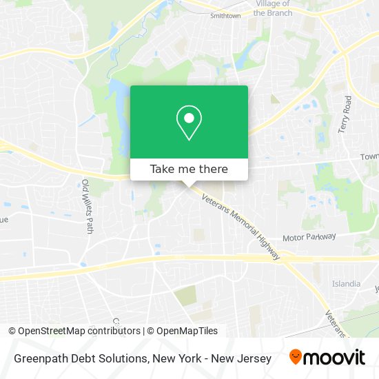 Mapa de Greenpath Debt Solutions